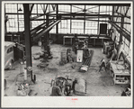 Interior of workshop, FSA (Farm Security Administration) warehouse depot. Atlanta, Georgia