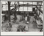 Interior of workshop, FSA (Farm Security Administration) warehouse depot. Atlanta, Georgia