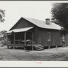Old house of Frederick Oliver and family, tenant purchase clients. Summerton, South Carolina