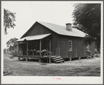 Old house of Frederick Oliver and family, tenant purchase clients. Summerton, South Carolina