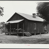 Old house of Frederick Oliver and family, tenant purchase clients. Summerton, South Carolina