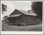 Old house of Frederick Oliver and family, tenant purchase clients. Summerton, South Carolina