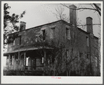 Abandoned plantation house. Greene County, Georgia