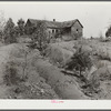Deserted tenant house near Nelson Armour place in Greene County, Georgia