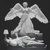 Ellen McLaughlin and Stephen Spinella in Angels in America: Millennium Approaches