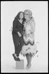 Barry Humphries (right) in Dame Edna: The Royal Tour