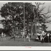 Baseball game after May Day-Health Day festivities at Irwinville Farms, Georgia