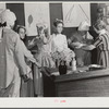 The sixth and seventh grades being made up for their colonial play and dance (tied in with regular school studies) in May Day-Health Day program school at Ashwood Plantations, South Carolina
