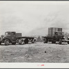 Repaired trucks. FSA (Farm Security Administration) warehouse depot. Atlanta, Georgia