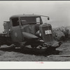 Truck for repairs on spare parts. FSA (Farm Security Administration) warehouse depot. Atlanta, Georgia