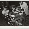 First grade children and teacher. Goodman School, Coffee County, Alabama