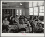 Study class for home economics girls. Goodman School, Coffee County, Alabama