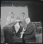 Ketty Lester, Rosetta LeNoire and composer Vernon Duke in rehearsal for the 1964 revival of Cabin in the Sky