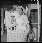 Bernard Johnson and Rosetta LeNoire in the 1964 revival of Cabin in the Sky