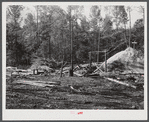 Small abandoned sawmill, between Antioch Church and Highway 54. Southern part of Orange County, North Carolina. See general notes on subregion, Sept. 27, 1939