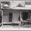 Post office in general store and filling station. Bynum, Wake County, North Carolina. Highway 15