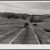 Highway going west from Asheville, North Carolina