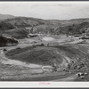 Copper mining section between Ducktown and Copperhill, Tennessee. Fumes from smelting copper for sulfuric acid have destroyed all vegetation and eroded land