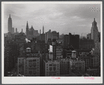 A grey day in New York City, looking northeast from University Place