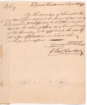 Letter from Charles Carter