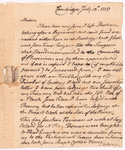 Letter From Samuel Adams, Jr. to Elizabeth Adams