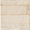 Letter from W. Fletcher