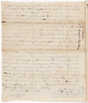 Letter from W. Fletcher