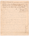 Letter from Samuel Purviance, Jr