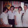 Group portrait of four workers, Symposium Restaurant