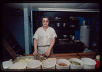 Restaurant worker with glasses, Plaza de Athena I