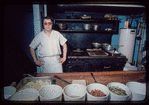 Restaurant worker with glasses, Plaza de Athena I