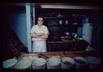 Restaurant worker with glasses, Plaza de Athena I