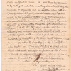 Letter from Edward Bancroft