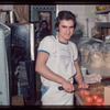 Evangelos Tzalis, restaurant worker, Plaza de Athena III