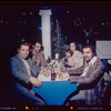 Group portrait with Milton Karas [far left?], Owner, Plaza de Athena II