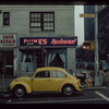 Storefront, Duke's Restaurant with Volkswagen Beetle