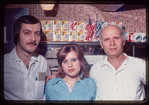 Group portrait with Chris Chakiris [left], Counterman, Duke's Restaurant