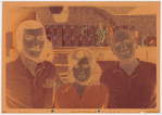Group portrait with Chris Chakiris [left], Counterman, Duke's Restaurant