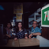 Group portrait at the register, Chicken Gourmet