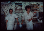 Dino Kalaitzidis [left], Souvlaki Pizza