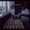 Bakery employee preparing pastries, Alexander the Great