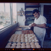 Bakery employee preparing pastries, Alexander the Great