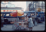 Sabrett vendor in sheerling coat