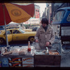 Storefront, Sabrett vendor in sheerling coat