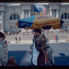 Sabrett vendor, in front of Metropolitan Museum of Art