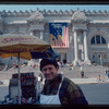 Sabrett vendor, in front of Metropolitan Museum of Art
