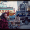 Sabrett vendor in sheerling coat