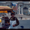 Sabrett vendor, in front of Metropolitan Museum of Art