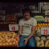 Fruit stand worker