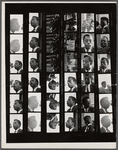 Contact sheet of photographs from National Day of Mourning